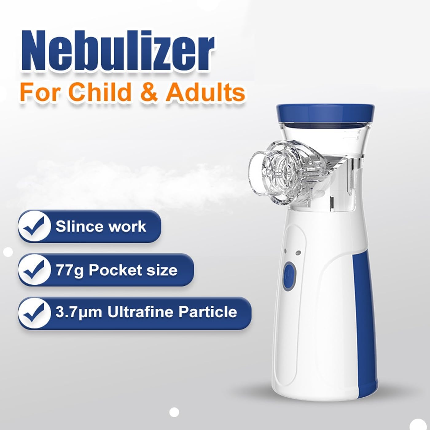 Portable Mesh Nebulizer